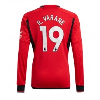 Manchester United Raphael Varane #19 Heimtrikot 2023-24 Langarm